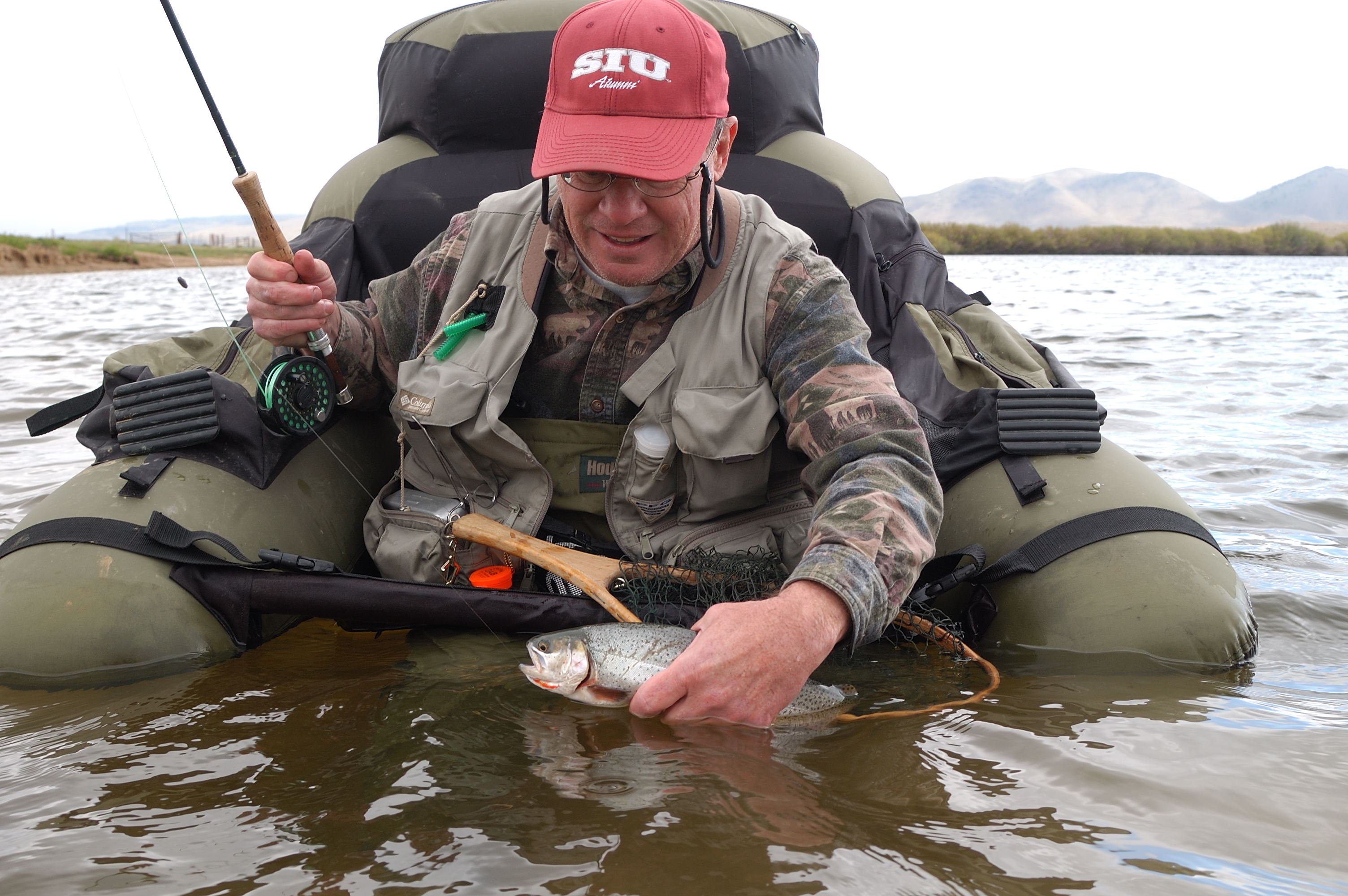 A Boat for Every Belly fly-fishing flatwater